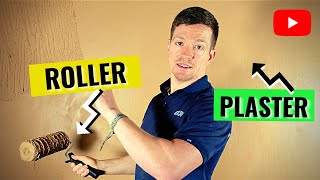 Learn How To Plaster A Wall ROLLER METHOD REVEALED  Plastering For Beginners [upl. by Seavir]