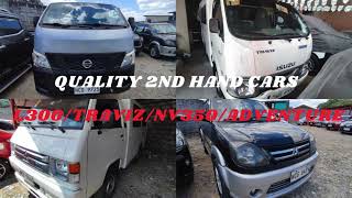 QUALITY 2ND HAND CARS  L300TRAVIZNV350ADVENTURE [upl. by Katrine]