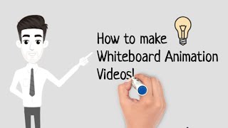 How to make a Handwriting Animation Video  Whiteboard animation Tutorial [upl. by Kimbell342]