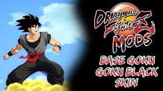 Base Goku Black skin My DBFZ Mods [upl. by Firahs]