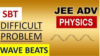 Wave motion Problem for JEE Advanced Beats sbt jeeadvanced challengingproblems [upl. by Nnyllatsyrc]