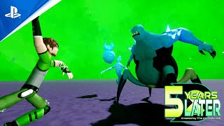 Ben 10 5yl Ghost Zone Map Showcase Ben 10 Alienverse Fan Game [upl. by Tamar]