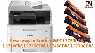 Reset mực máy in brother MFC L3750CDW [upl. by Bouldon371]