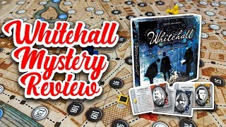 Whitehall Mystery Board Game Review  How to Play  GLHF Tabletop Gaming Letters from Whitechapel [upl. by Luciano]