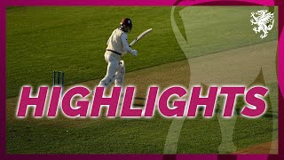 PRESEASON HIGHLIGHTS Somerset vs Glamorgan  Day One [upl. by Airtened]