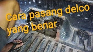 Cara pasang delco mobil carry yang benar [upl. by Jaan266]