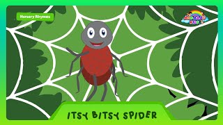 Itsy Bitsy Spider  Incy Wincy Spider more Nursery Rhymes amp Music for kids  Boo ba bu kids [upl. by Ahseinaj]