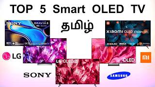 Top 5 Best 4K OLED TV under 70000 to 2 lakh in India 2024 தமிழ்  LG vs Sony vs Samsung vs Xiaomi [upl. by Payne]