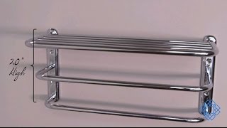 Gatco Chrome Towel Rack  Bellacor [upl. by Ferrell]