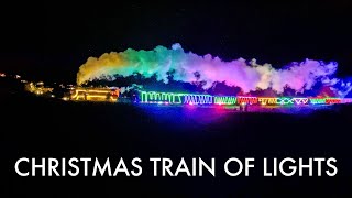 Dartmouth Steam Railway steps into Christmas with the Christmas Train of Lights  2023 [upl. by Finny]