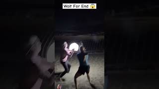 Broken MOON 😱🪄 solareclipse beach parkour fail magic shorts youtubeshorts [upl. by Novihs]