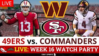 49ers vs Commanders LIVE Streaming Scoreboard Free PlayByPlay HighlightsStats NFL Week 16 [upl. by Belloir]