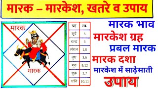 जीवन में बुरा मारक व मार्केश का समय कब आएगाknow your MARKESH time [upl. by Orferd]