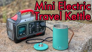 Mini Electric Travel Kettle  Portable 300W Kettle [upl. by Dlorrej]