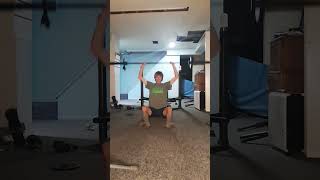 Zpress tutorial in 51 Seconds homegym bar viralvideo exercise workout tutorial plates [upl. by Gilletta]