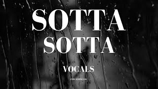 Sotta sotta  without music  vocals  Taj mahal  Srinivas VocalsOnly01 [upl. by Enetsirk]