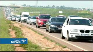 Protesting truck drivers hand in memorandum at Union Buildings [upl. by Steady]