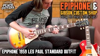 Revisiting Epiphones 1959 Les Paul Outfit  How Does it Compare to Gibson [upl. by Oberstone31]