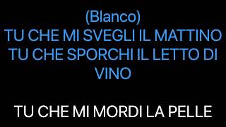 Mahmood amp Blanco  Brividi  Karaoke  Mp3 senza cori [upl. by Namlaz]