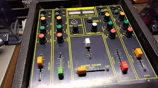 A quick play with the Legend Disco Mixer after replacing VU meters [upl. by Meer]