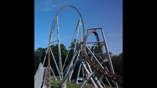 Pantheon Busch Gardens Williamsburg front row POV [upl. by Vassili]