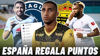 🚨OLIMPIA Y MOTAGUA CELEBRAN TROPIEZO DEL REAL ESPAÑA QUE VUELVE A DEJARSE PUNTOS  JORNADA 12 [upl. by Vharat789]