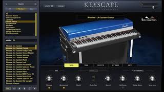 Keyscape  Rhodes Chorus quotBecause of Who You Arequot [upl. by Nohj]