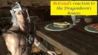 Belrands Reaction to the Dragonborns houses [upl. by Bogie629]