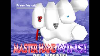 Master Hand Victory Pose [upl. by Dash]