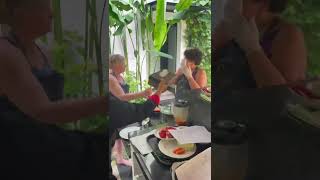 Seminyak Villas Experience your day to learn and cook secret of traditional Balinese food [upl. by Nevets]