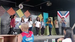 GROUP 3 PERFORMS RAP quotPAGIBIG SA KAIBIGANquot FILIPINO 10 [upl. by Karlow]