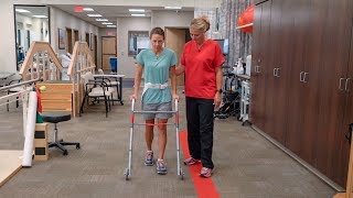 Total Joint Replacement  Using a Front Wheeled Walker [upl. by Notniuqal]