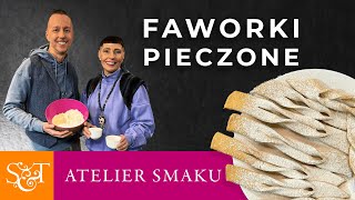 Faworki pieczone  wegańskie i bezglutenowe  Atelier Smaku 526 [upl. by Guadalupe301]