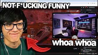 TSM Imperialhal Reacts On Dezignfuls Rage  ALGS TOURNEY  apex legends [upl. by Fanechka]