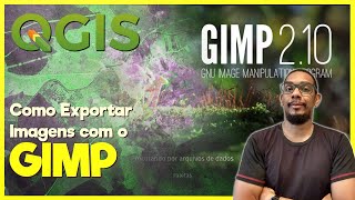 QGIS  Como Editar e Exportar Imagens GeoTIFF com o GIMP [upl. by Avid]