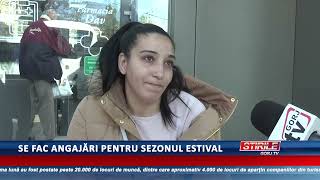 Se fac angajări pentru sezonul estival [upl. by Mort396]