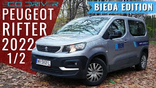 Peugeot Rifter 2022  TEST PL 12  15 BlueHDi 100 KM [upl. by Rafaj81]