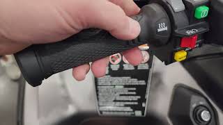 Integrated Heated Grips and Thumb Warmer Combo PT 715005072 [upl. by Pontias]