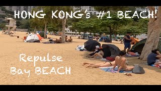 4K Walking Hong Kong BEST Beach  Repulse Bay Beach [upl. by Jeff242]