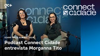 Podcast Connect Cidade entrevista Morganna Tito Gerente de Comunidade de Startups do InovaBra [upl. by Sandi47]