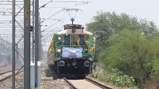 05715 Jabalpur  Gondia Passenger Inaugural Special  Indian Railways [upl. by Zul]