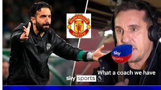 Ruben Amorim interview with Gary Neville  What a manager [upl. by Bal]