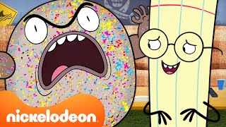 Rock Gets Glitter Stuck On Him ✨ BRAND NEW Rock Paper Scissors Full Scene  Nicktoons [upl. by Amethist238]