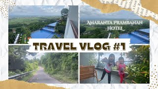 Perjalanan Seru Menuju Hotel  Amaranta Prambanan  Travel vlog1 [upl. by Bez]