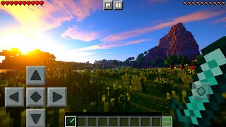 Cspe v25 vs Dspe Shaders  Minecraft PE 118 [upl. by Ranit222]