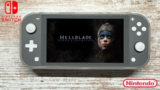 Hellblade Senuas Sacrifice Gameplay Nintendo Switch Lite [upl. by Luhar]