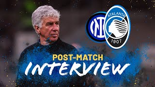 Recupero 21ª SerieATIM  InterAtalanta 40  Gian Piero Gasperini quotPensiamo alla prossimaquot EN SUB [upl. by Lauber]