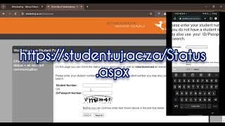 How to Check your University of Johannesburg UJ Application Status [upl. by Akins]