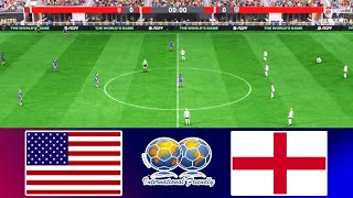 FC 24  USWNT vs ENGLAND W  July 8 2024  International Friendly  PS5 Gameplay [upl. by Gui12]