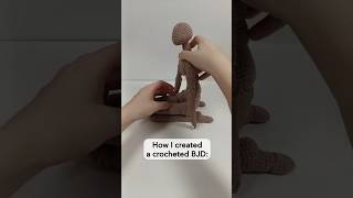 Behind the scenes of the BALLJOINTED DOLL  CROCHET  crochet [upl. by Natsud]